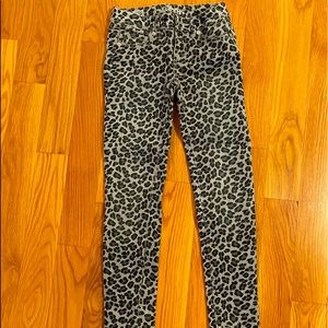 Cherokee Leopard Print Jeans